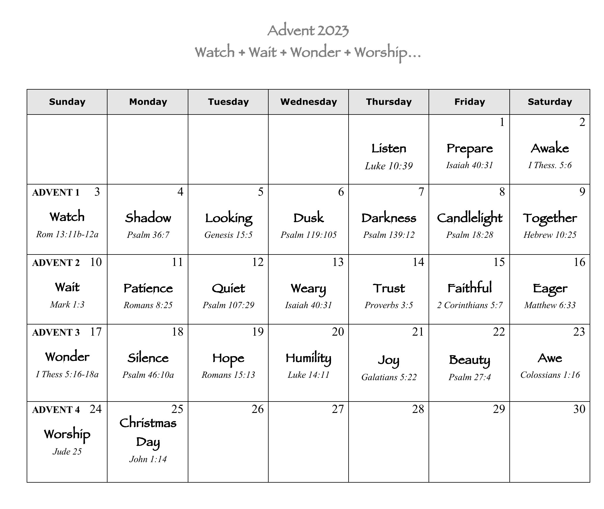 Advent Home Worship Grace Lutheran Church